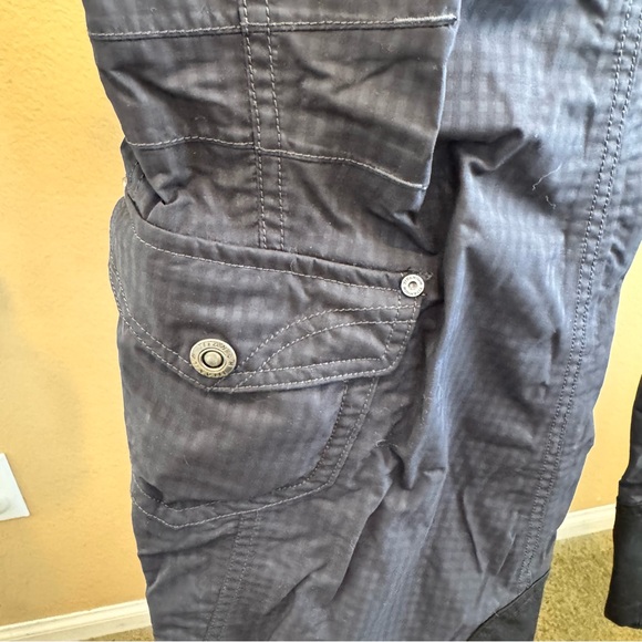 Columbia Titanium Omni-Tech Waterproof /Breathable Ski Pant Women XS Black Check - Picture 4 of 15